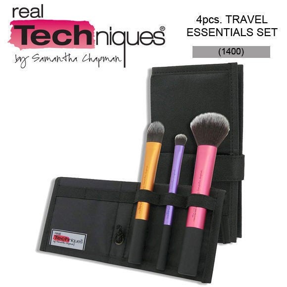 Real techniques travel deals essentials brush set 1400