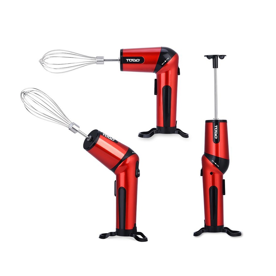 TODO Cordless Rechargeable Hand Mixer Whisk Handheld Electric Egg Beater Blender Hs-3805A