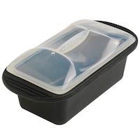 Mastrad 750g Silicone Terrine Black & Recipe Book