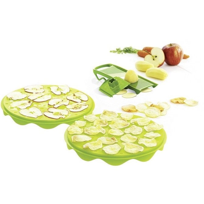 Mastrad Top Chips 2 Trays & Mandoline Special Lime