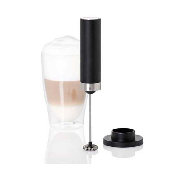 AdHoc Battery Powered Rapid Milk & Sauce Frother with Stand