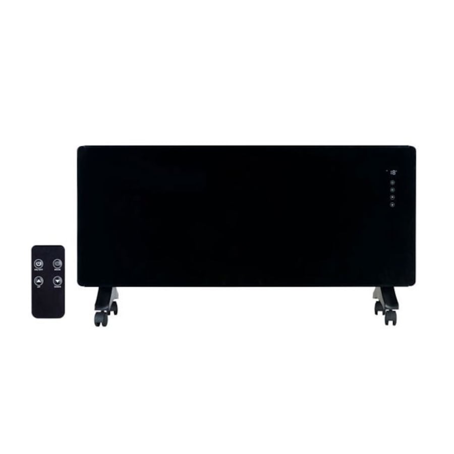 Airo by Rinnai 2200W Black Electric Panel Heater with Timer & Remote