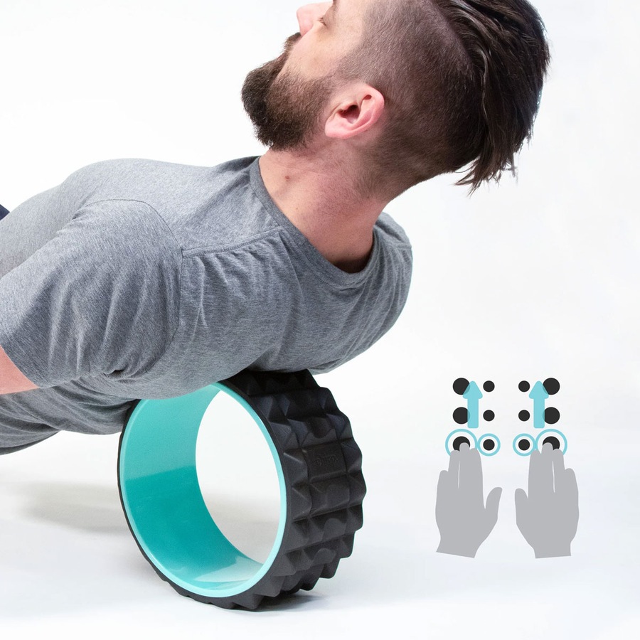 Chirp Wheel XR 3 Pack Acupressure, Knot-Kneading & Neck Tension Foam Rollers