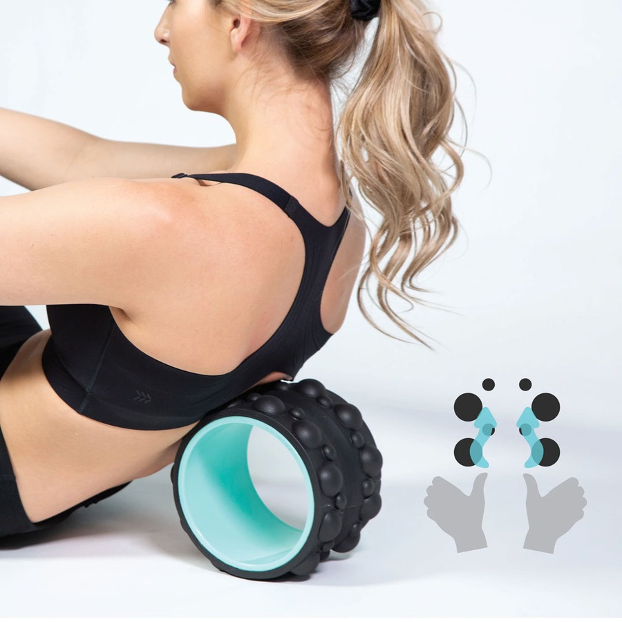 Chirp Wheel XR 3 Pack Acupressure, Knot-Kneading & Neck Tension Foam Rollers
