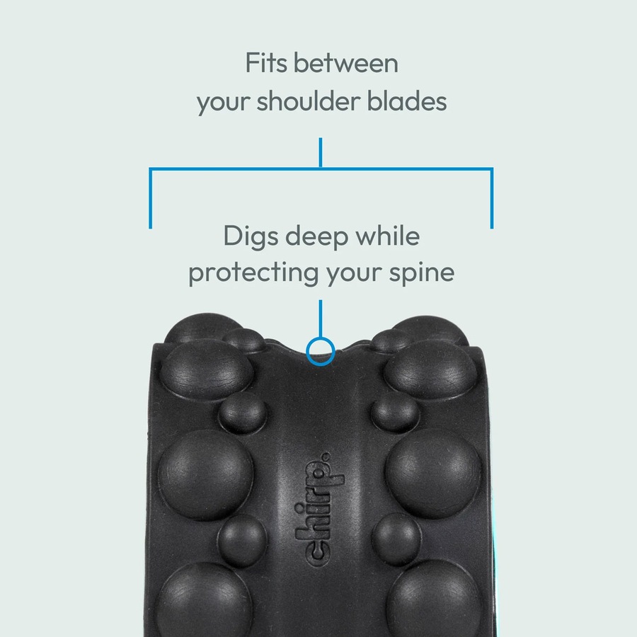 Chirp Wheel XR 3 Pack Acupressure, Knot-Kneading & Neck Tension Foam Rollers