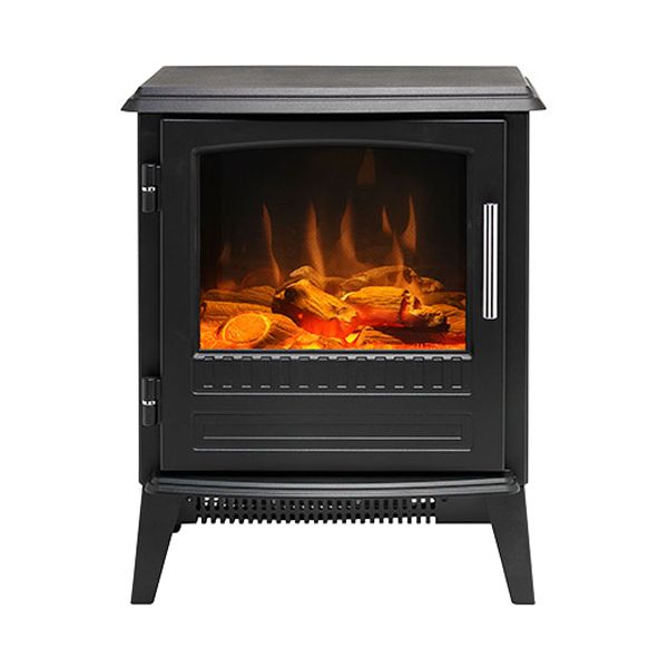 Dimplex Bari 2.0kW Portable Electric Fire with Optiflame Log Effect