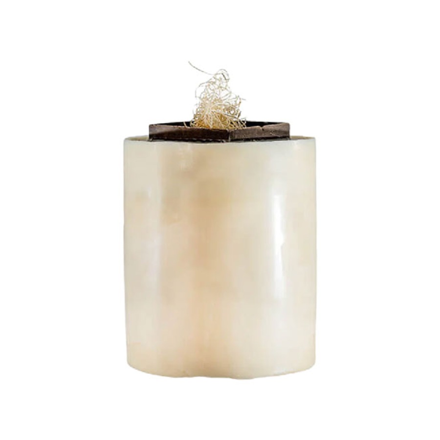 Eco Fuego Fire Pit Candle with Citronella 8 Hour Refill Vegetable Wax