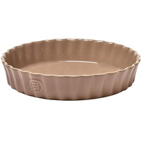 Emile Henry Ceramic Deep Flan Dish 28cm in Chene / Oak