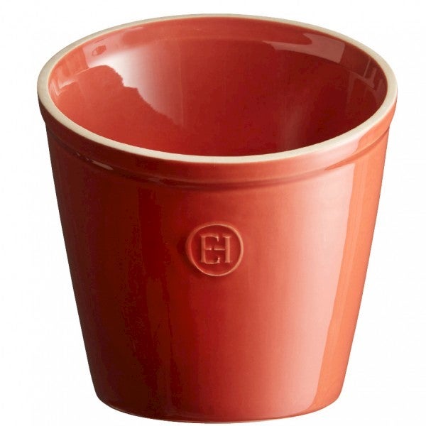 Emile Henry Ceramic Utensil Pot in Red Brick [ 320218 ]