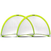 Franklin 6' x 4' Dome Shaped Pop Up Fold Flat Soccer Goals Pair