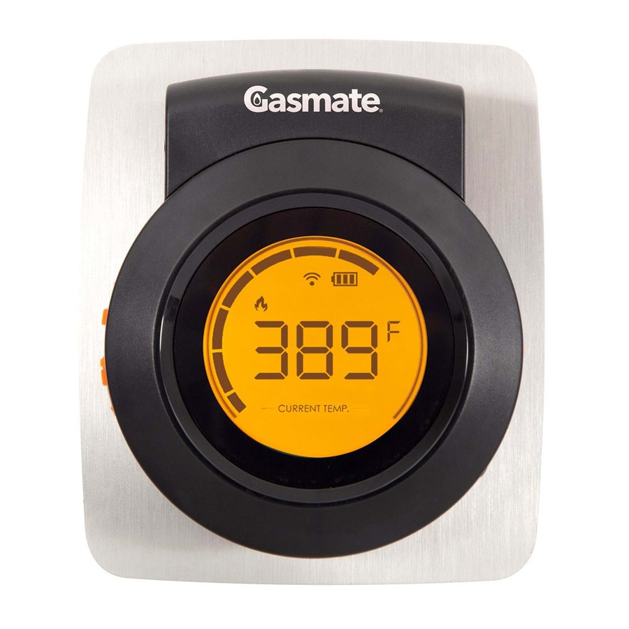 Gasmate Wireless BBQ Temperature Thermometer Gauge + 2 Probes