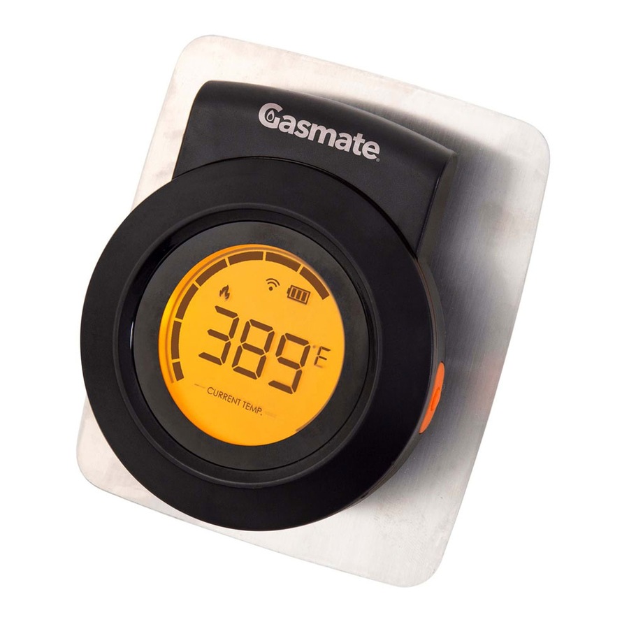 Gasmate Wireless BBQ Temperature Thermometer Gauge + 2 Probes