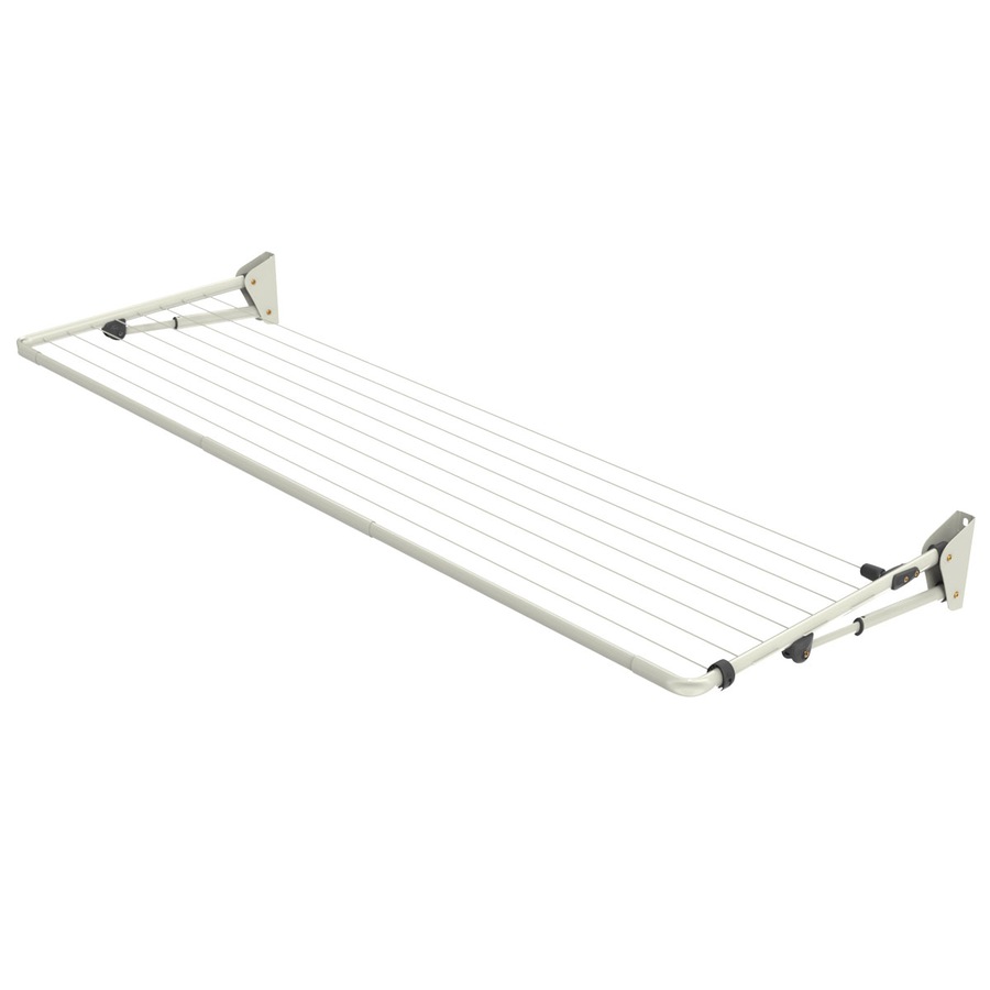 Buy Hills Folding Frame 2.4m Wide Compact Clothesline in Surfmist ...