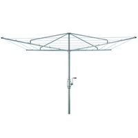 Hills Heritage Rotary Hoist 6 Line Galvanised Clothesline 40m Line Space 4.0m Head