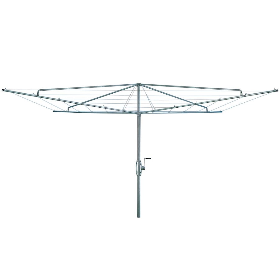 Hills Heritage Rotary Hoist 7 Line Galvanised Clothesline 50m Line Space 4.5m Head