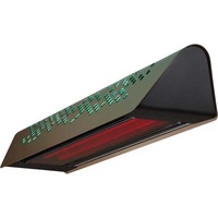 IXL Fresco Aurora Outdoor Electric Heater with Strip Lighting + Mood Lighting