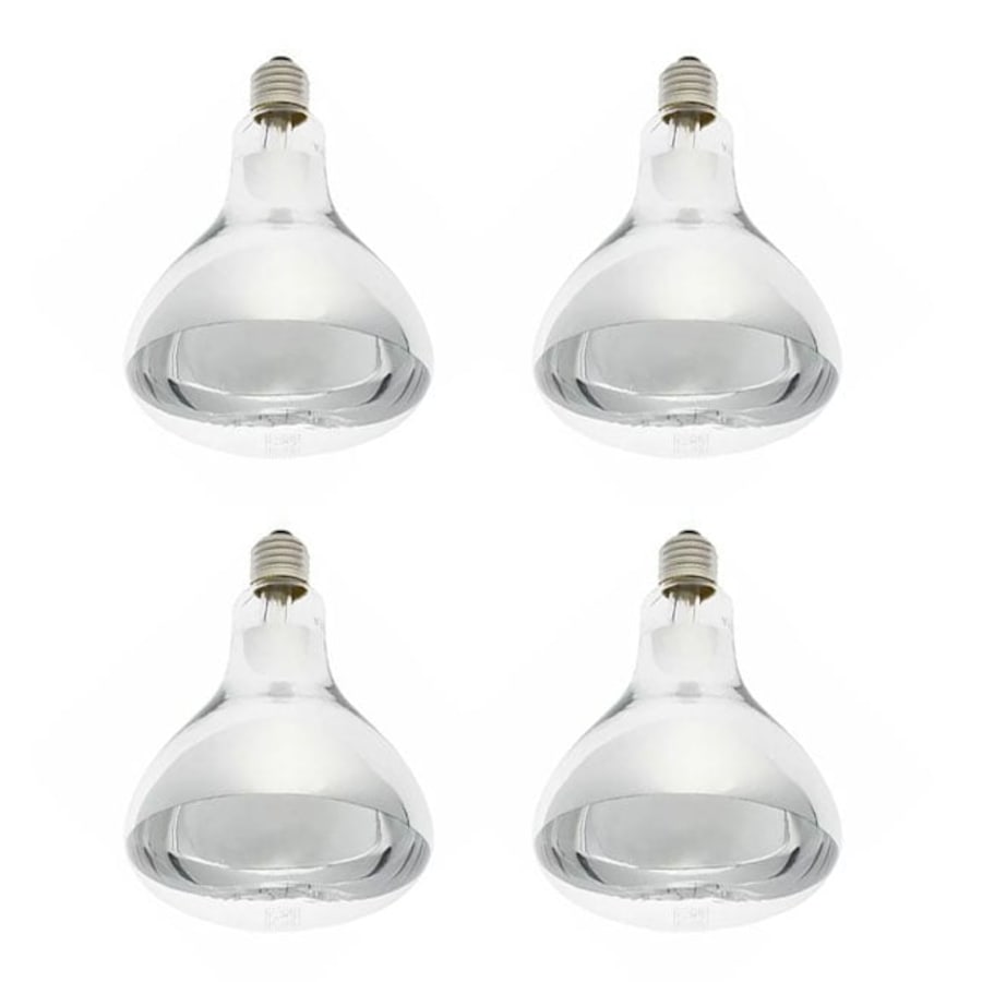 IXL Genuine Replacement Part E27 275W Tastic Heat Lamp Globe 4 Pack