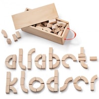 Kay Bojesen Replica Wooden Alphabet Blocks by Rosendahl