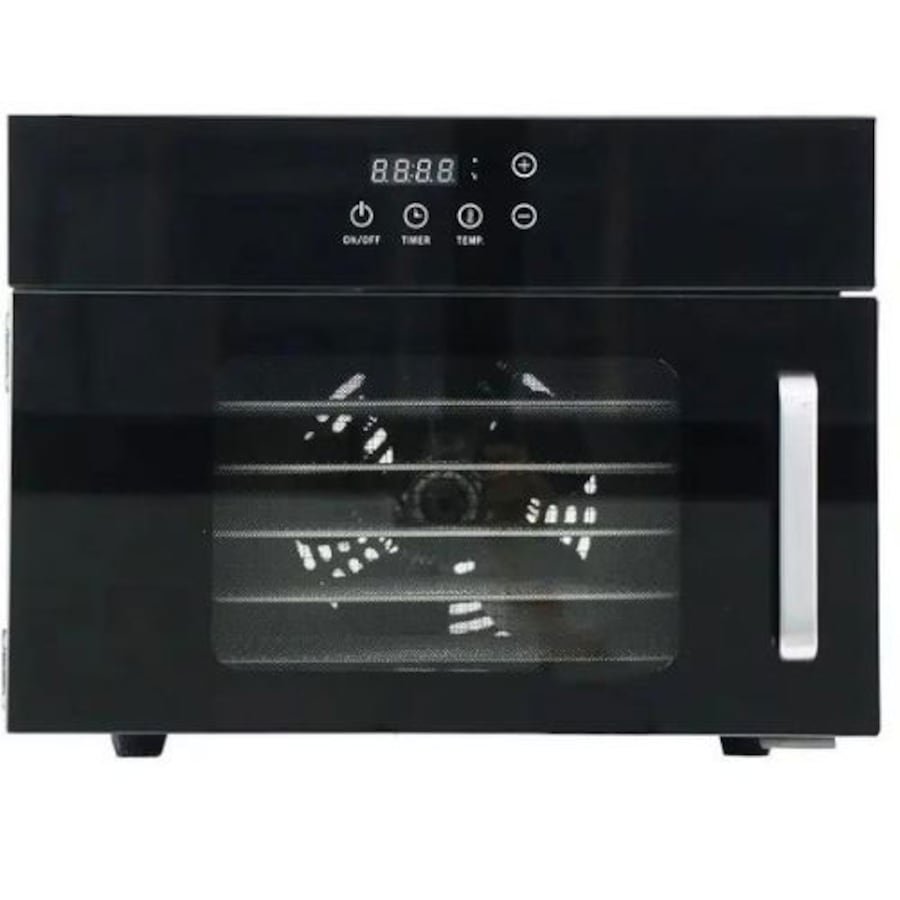 Commercial 6 Tray Food Dehydrator in Black