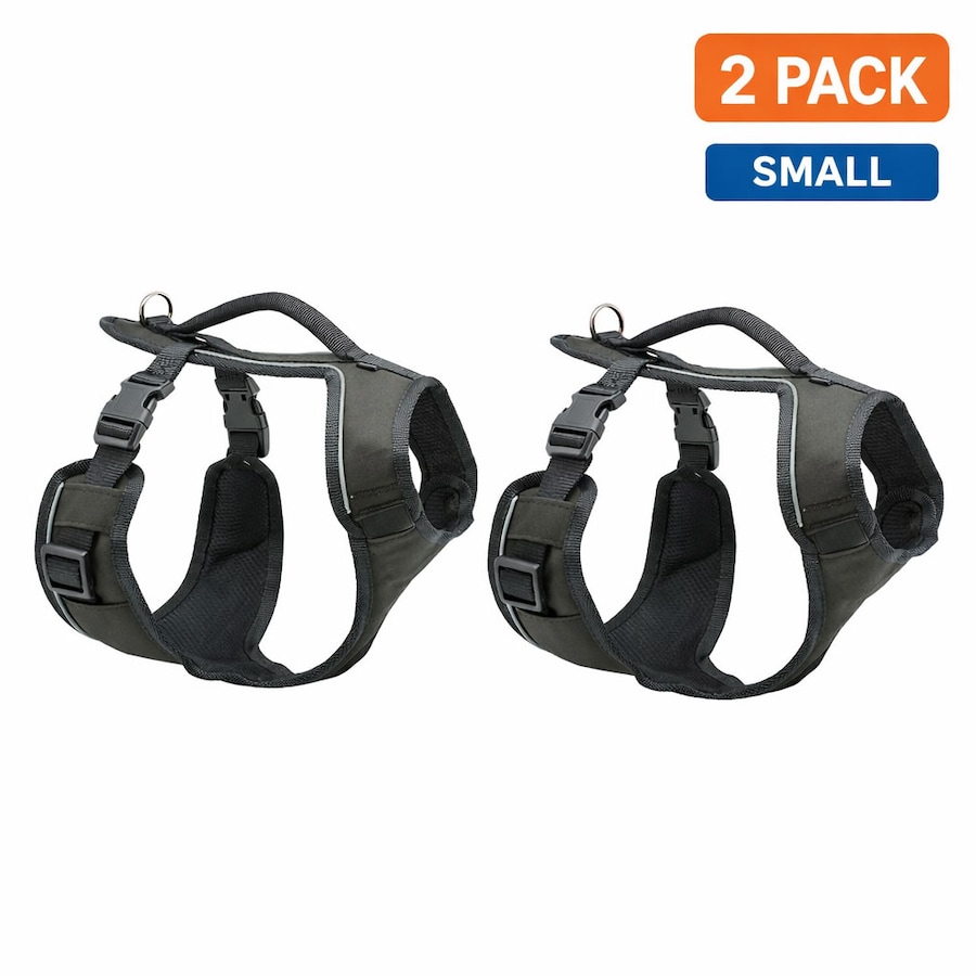 PetSafe EasySport Dog Harness in Black Small - 2 Pack