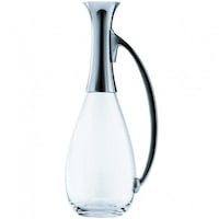 Peugeot Arpege 750ml Hand Blown Glass Wine Decanter with Pewter Neck [ 891046 ]