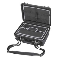 Plastica Panaro MAX430TC 19.6L IP67 Watertight Tool Organizer Hard Case in Black