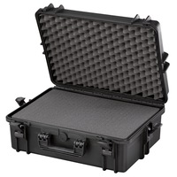 Plastica Panaro MAX505S 33.95L IP67 Watertight Equipment Hard Case + Foam in Black
