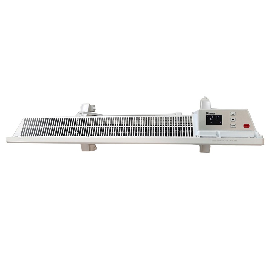 Rinnai 1500W Electric Panel Heater with WiFi Control in White