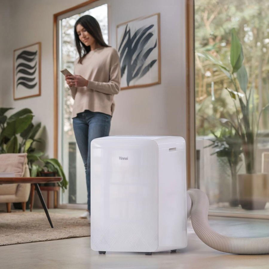 Rinnai 3.4kW Portable Air Conditioner with WiFi Control