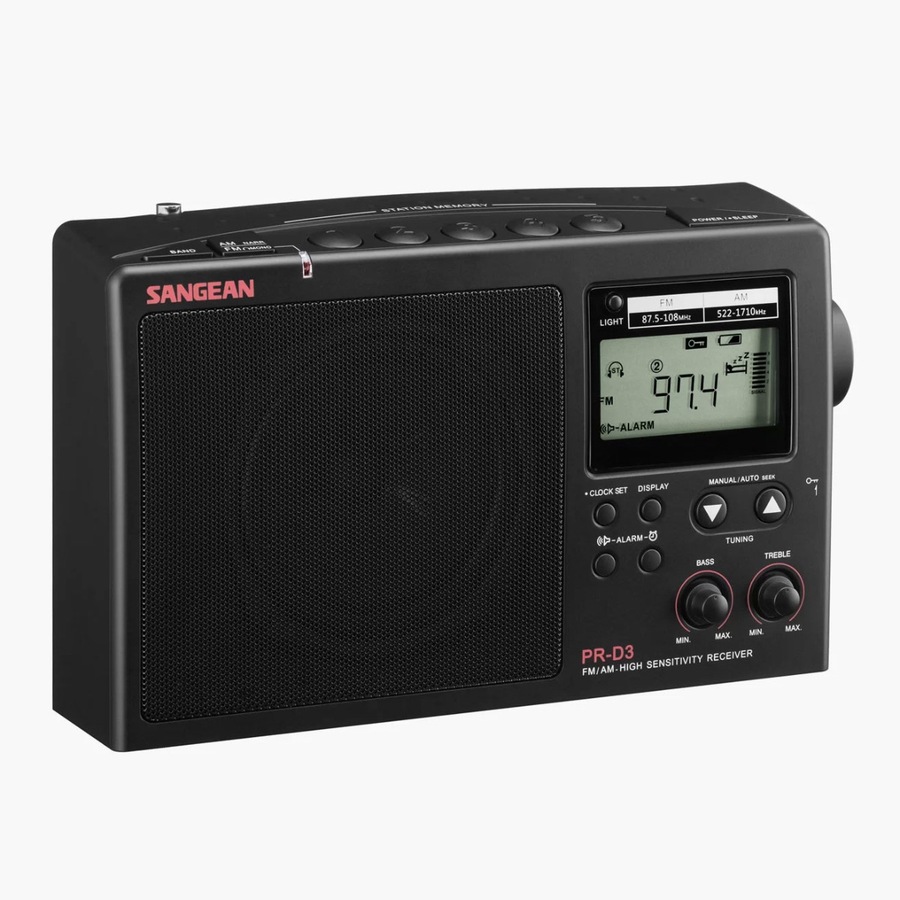 Sangean FM-Stereo / Long Range AM Portable Radio Receiver