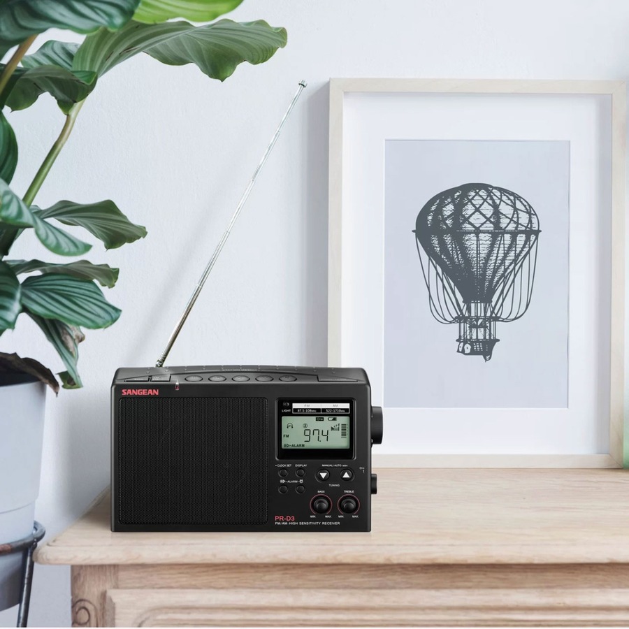 Sangean FM-Stereo / Long Range AM Portable Radio Receiver