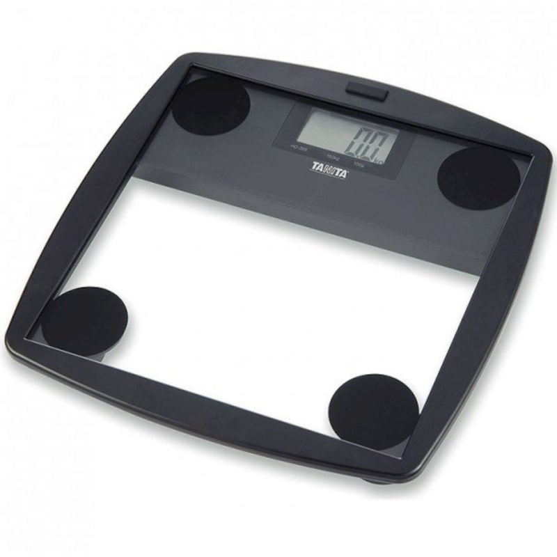 Buy Tanita Hd355 Glass Digital Bathroom Scales In Black MyDeal