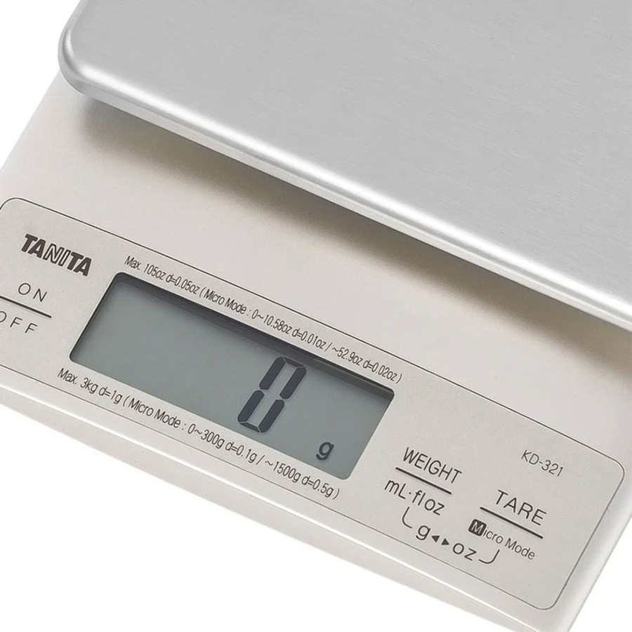 Tanita High Precision Digital Kitchen Scale with Liquid Measurement