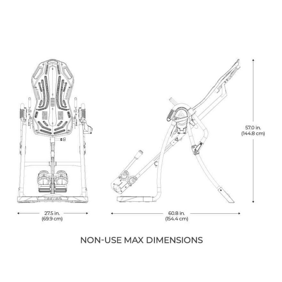 Teeter Hang Ups LX9 FitSpine Premium Inversion Table