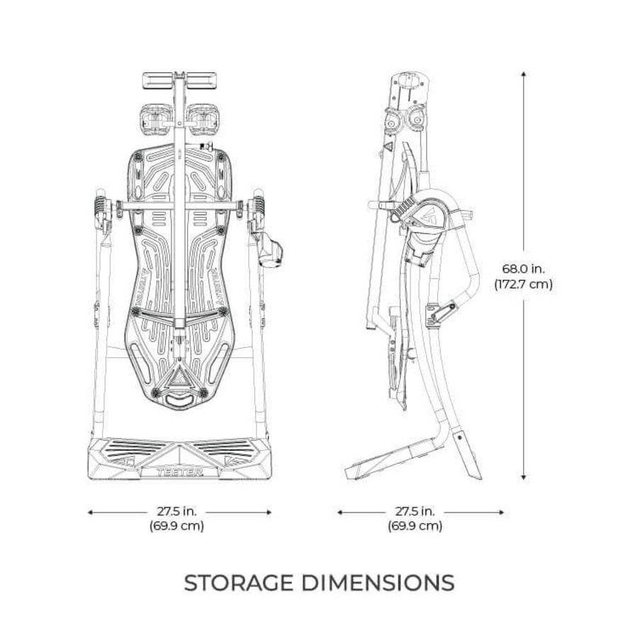 Teeter Hang Ups LX9 FitSpine Premium Inversion Table