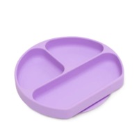 Bumkins Silicone Grip Dish - Lavender