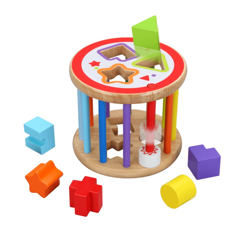 Buy Classic World Shape Sorter (6 Blocks) MyDeal