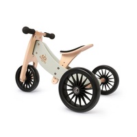 Kinderfeets Tiny Tot Plus 2-in-1 Trike Balance Bike - Silver Sage
