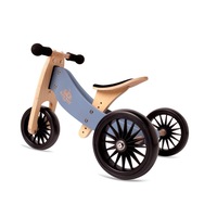 Kinderfeets Tiny Tot Plus 2-in-1 Trike Balance Bike - Slat Blue