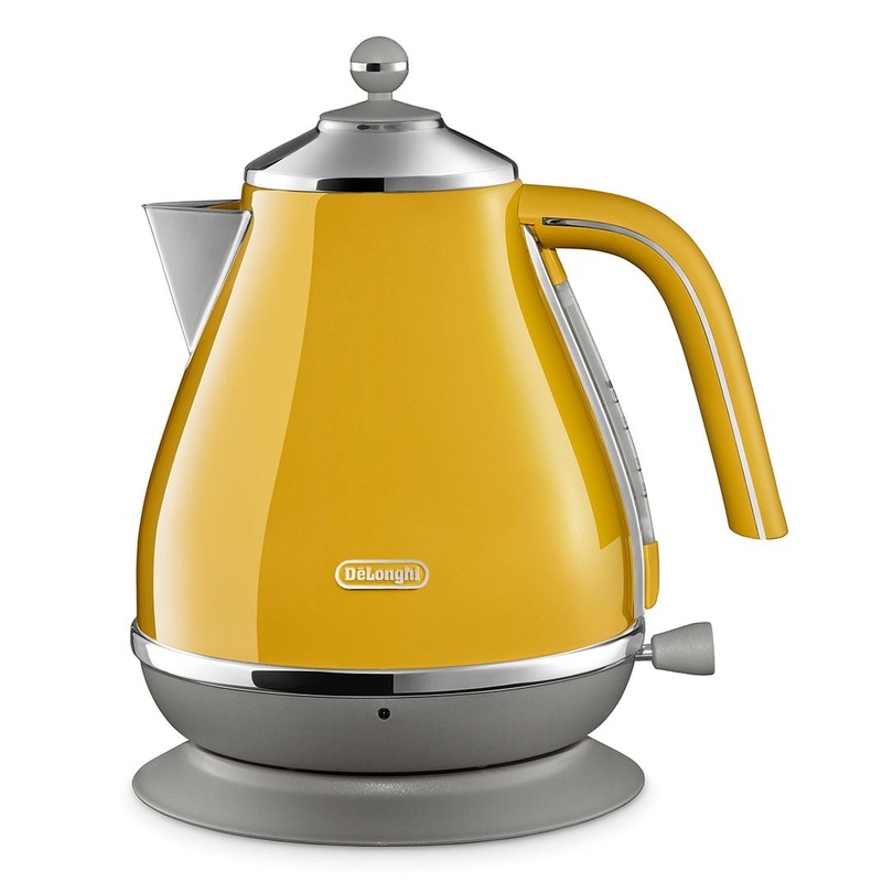 Delonghi Icona Capitals Kettle & Toaster Rome Yellow Pack Buy