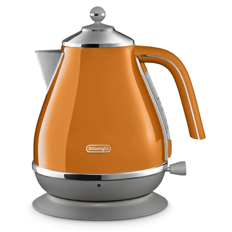 Buy Delonghi Icona Capitals Kettle & Toaster Rome Orange Pack MyDeal