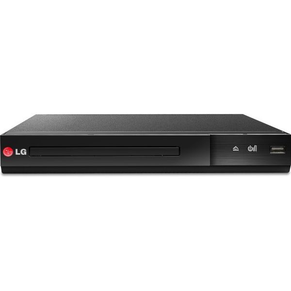 LG DVD Player w/ USB Playback in Brush Metal DP132