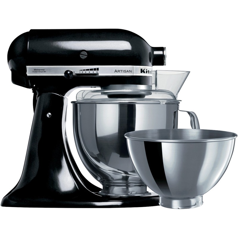 Buy KitchenAid Artisan Mixers Onyx Black 5KSM160PSAOB MyDeal