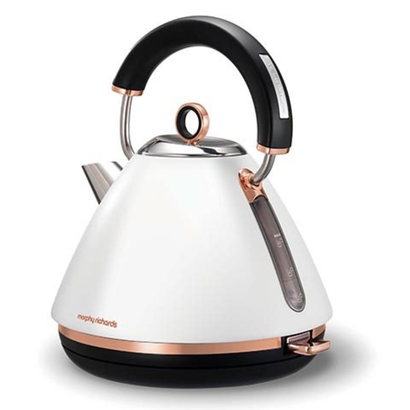 Buy Morphy Richards 4 Slice Toaster & Kettle Pack White/Rose Gold