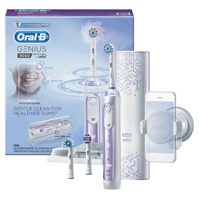 Oral B Genius 9000 Electric Toothbrush Orchid Purple Buy Electric Toothbrushes