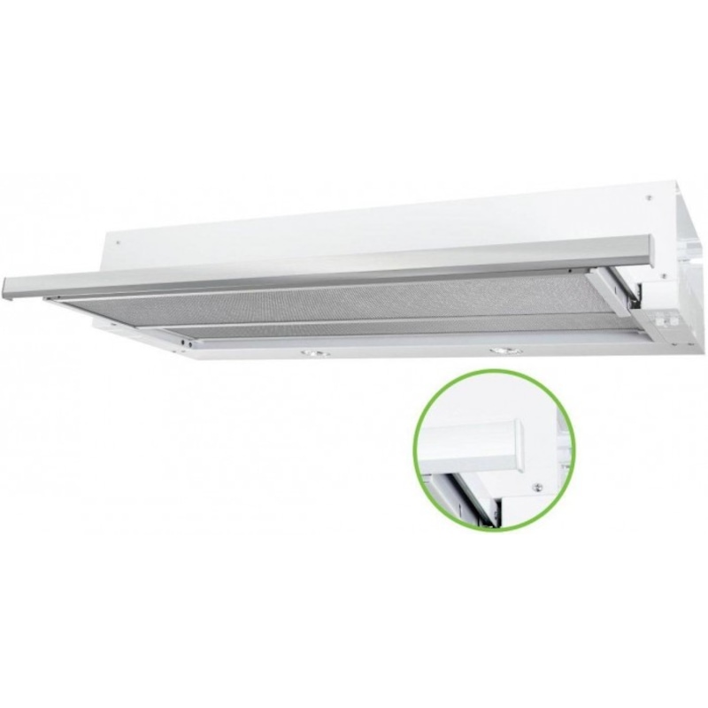 Buy Robinhood 90cm Slideout Rangehood - RLES91SS/WH - MyDeal