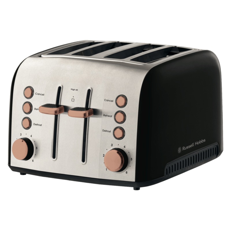 Buy Russell Hobbs Brooklyn 4Slice Toaster RHT94COP MyDeal