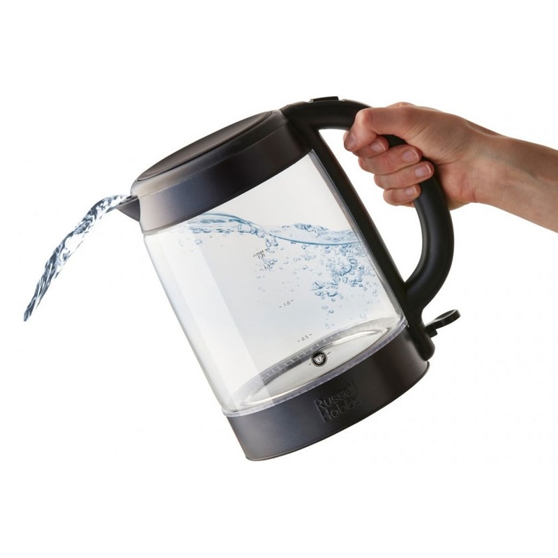 Buy Russell Hobbs Brooklyn Glass Kettle RHK172BCH MyDeal