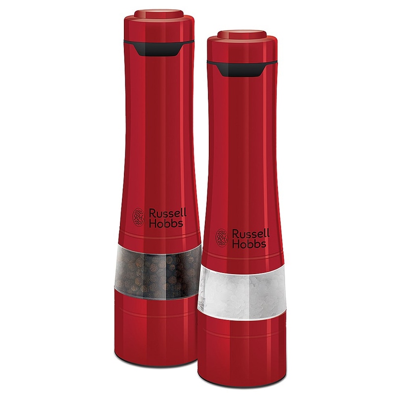 Russell Hobbs Salt & Pepper Mill Set RHPK4000RED Buy Salt & Pepper