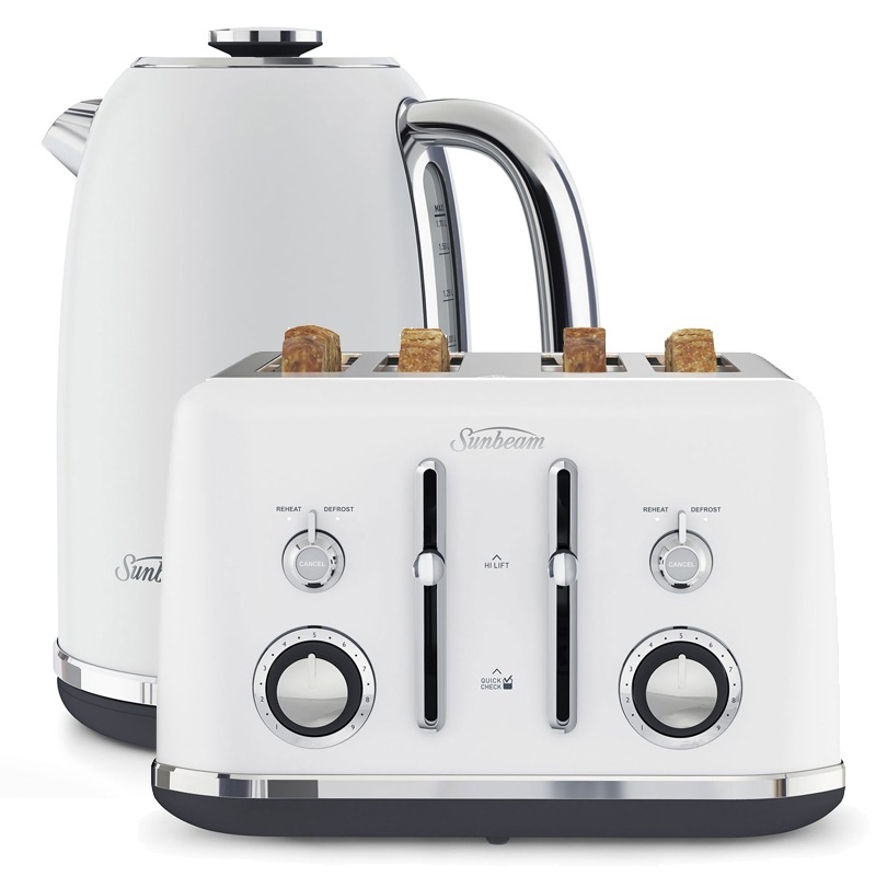 Buy Sunbeam Alinea Kettle & Toaster Pack Ocean Mist MyDeal